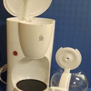 Kaffeemaschine 10-12 Tassen, Neu, weiß Top