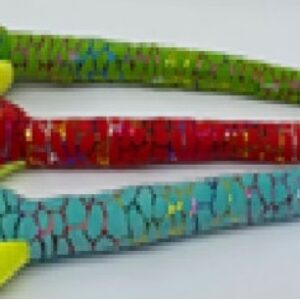 Plüsch Schlange farbl. sort. 43cm